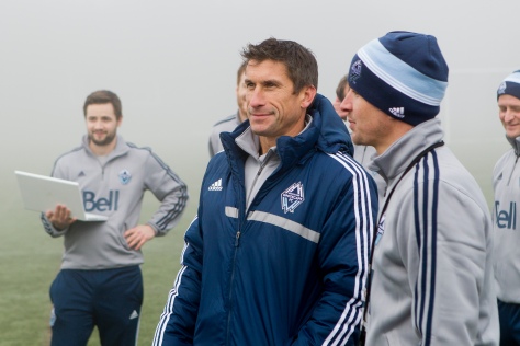 Rick Celebrini takes pride in his current work as the physiotherapist to the Whitecaps FC. (Bob Frid- Vancouver Whitecaps)